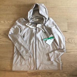 Pact organic cotton zip up hoodie